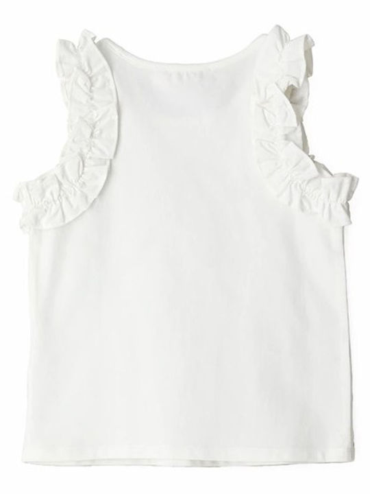 Original Marines Kids Blouse Sleeveless White 0