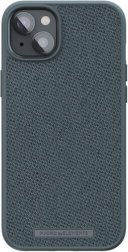 Njord Fabric Tonal Back Cover Fabric 2mm Dark Grey (iPhone 14 Plus)