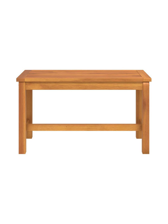 Bench Outdoor Wooden 80x35x45cm
