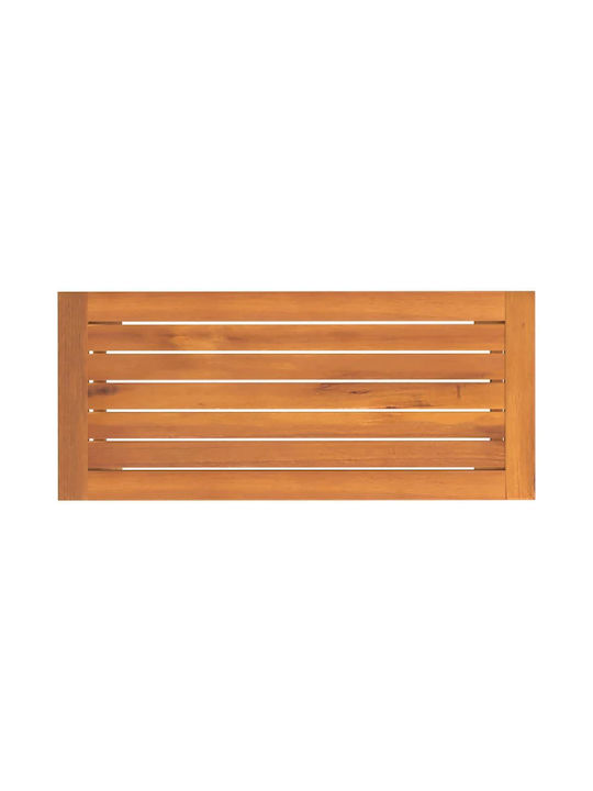 Bench Outdoor Wooden 80x35x45cm