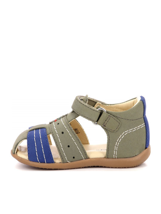 Sandale Tip Pantof Kaki