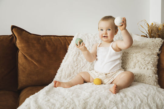 Sophie La Girafe Μπάλα Soft Balls με Μουσική για 3+ Μηνών