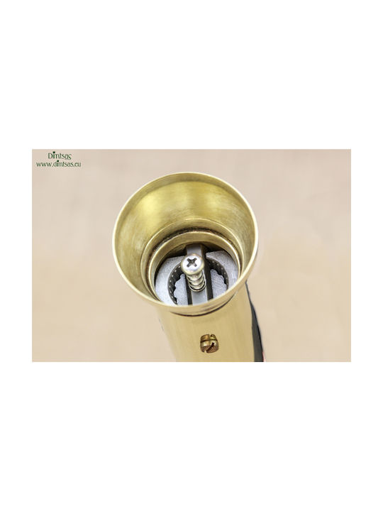 Manual Metallic Pepper Mill Gold