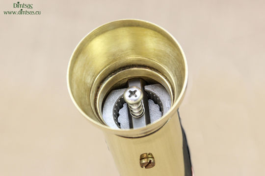 Manual Metallic Pepper Mill Gold