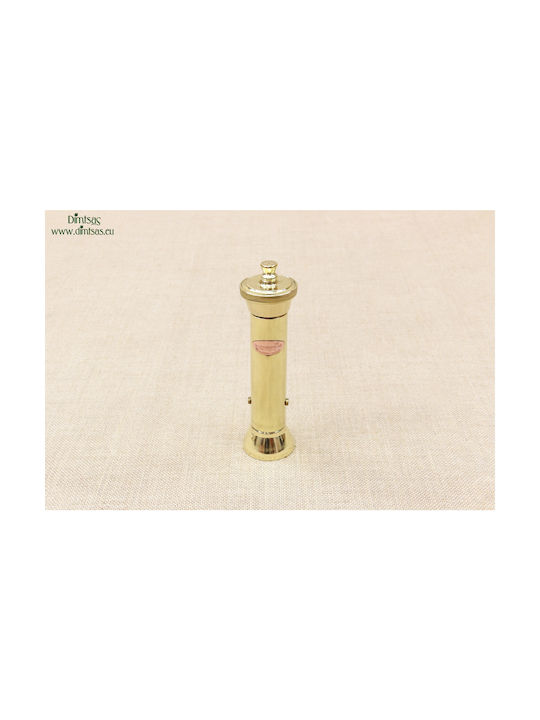 Manual Metallic Pepper Mill Gold