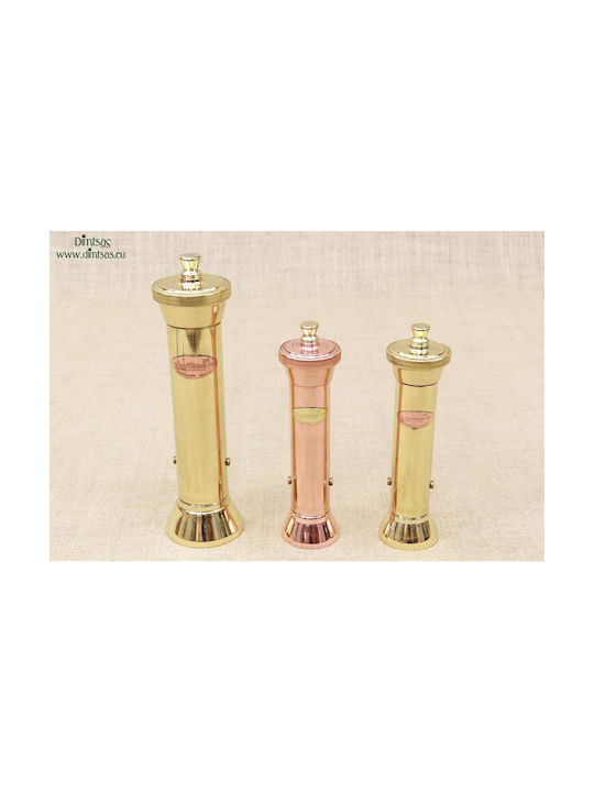 Manual Metallic Pepper Mill Gold