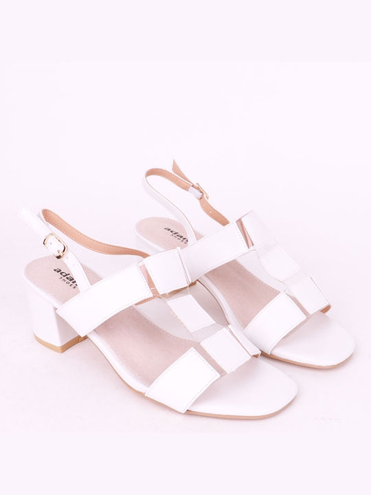 Adam's Shoes Anatomic Women's Sandals White