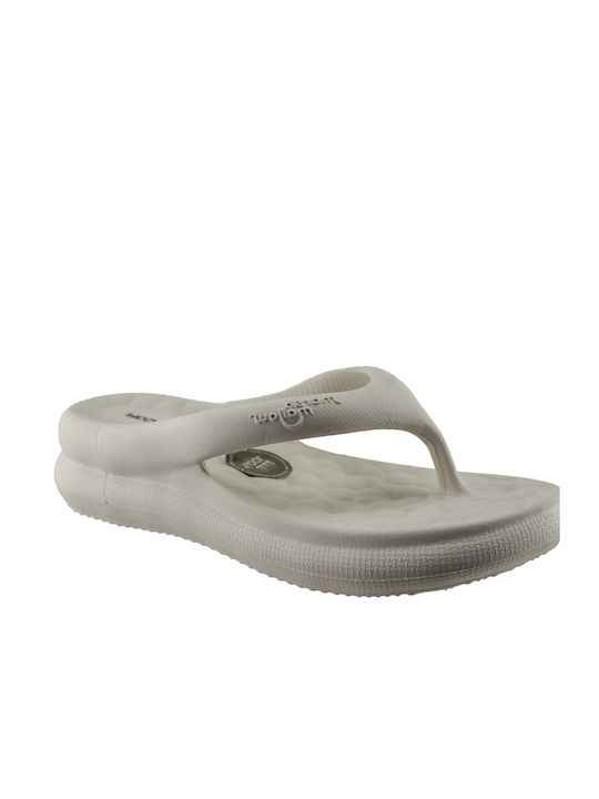 Piccadilly Women's Flip Flops White