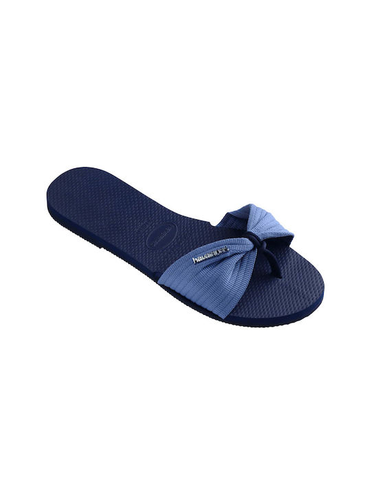 Havaianas Tropez Basic Frauen Flip Flops in Blau Farbe