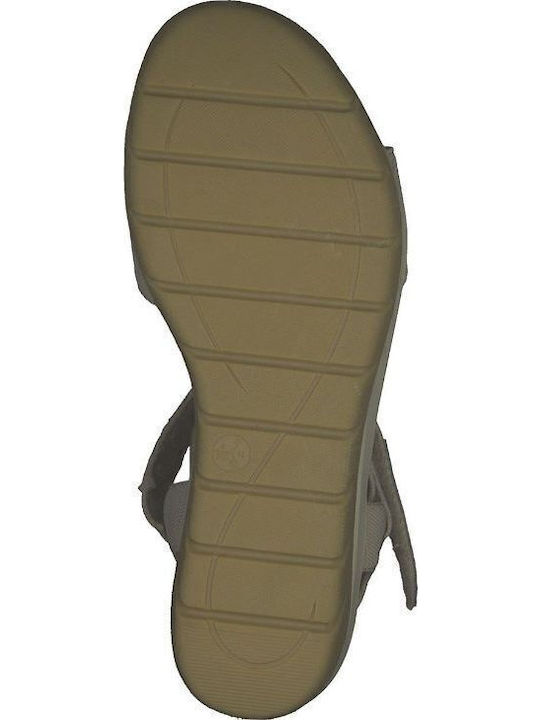 Anatomic Women's Fabric Platform Shoes Beige 8-28761-20 400