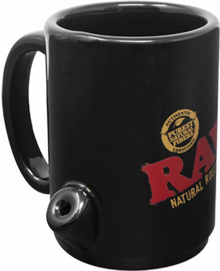 Raw Wake-Up and Bake-Up Керамична Черна Чаша
