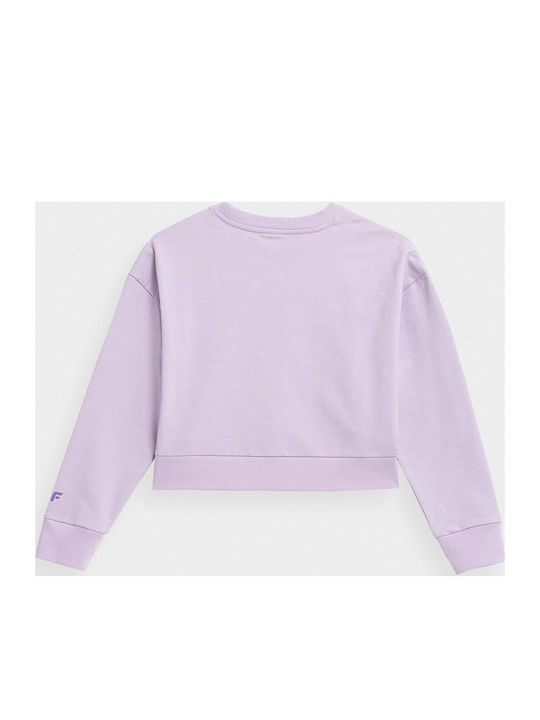 Hanorac Copii Cropped Lila