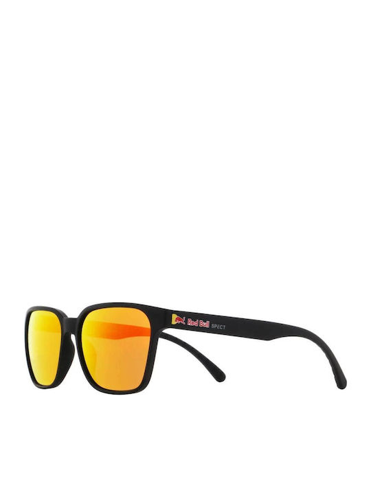 Red Bull Spect Eliot Unisex Γυαλιά Ηλίου με Μαύρο Κοκκάλινο Σκελετό και Πορτοκαλί Φακό ELIOT-003P