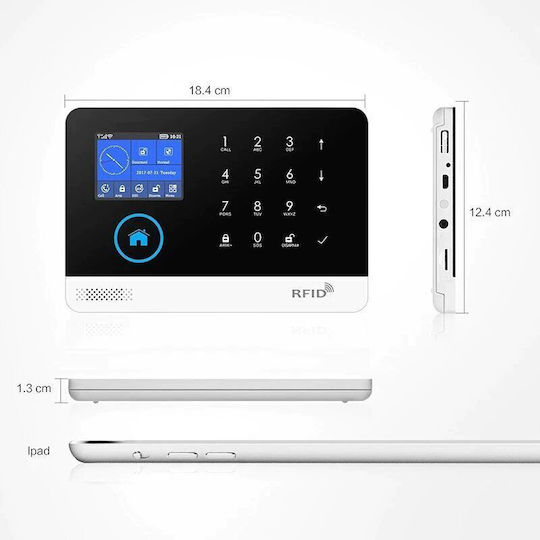 PGST PG-103 E Wireless Alarm System with Keyboard (Wi-Fi)
