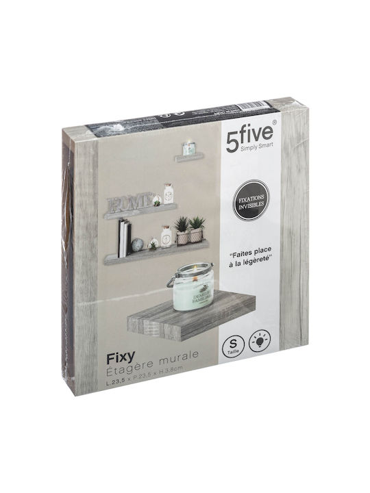 Shelf Wall Gray 23.5x3.8x23.5cm