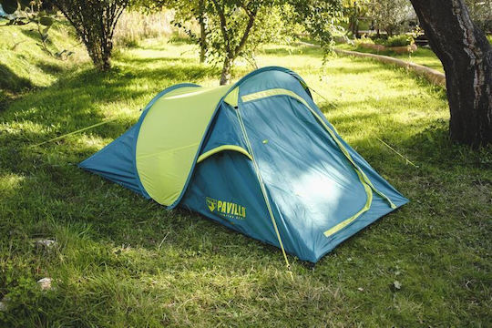 Bestway Καλοκαιρινή Σκηνή Camping Pop Up Μπλε για 2 Άτομα 220x120x90εκ.