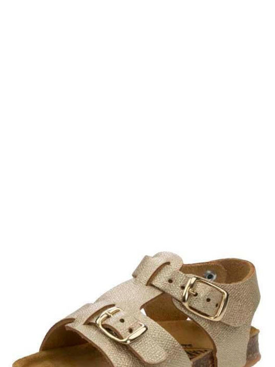 Plakton Kinder Sandalen Anatomisch Gold