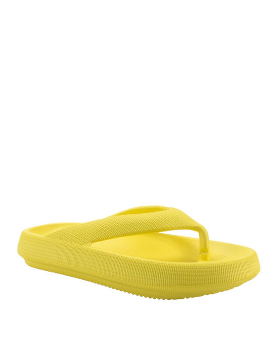 Mitsuko SA66165W Women's Flip Flops Yellow