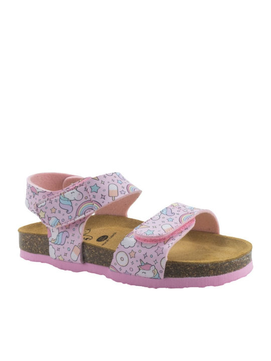 Παιδικά Πέδιλα Sara Ανατομικά Estampado Rosa