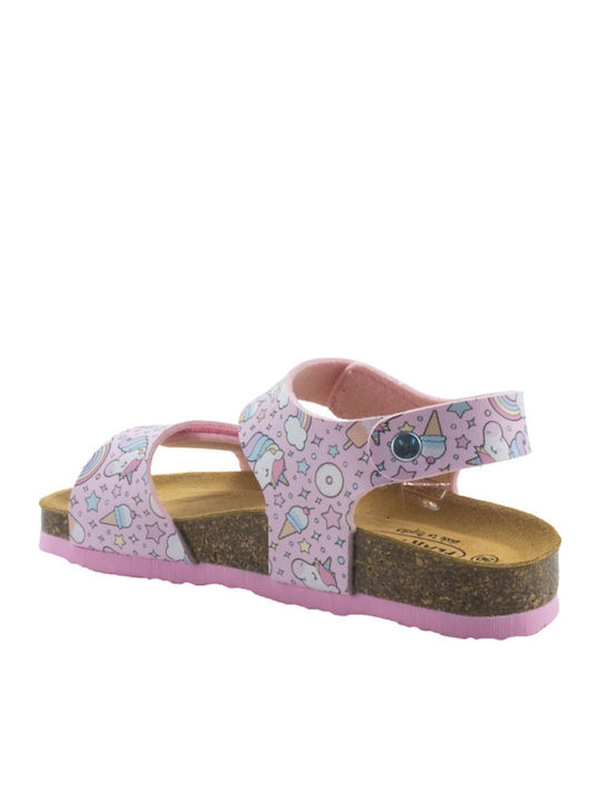 Παιδικά Πέδιλα Sara Ανατομικά Estampado Rosa