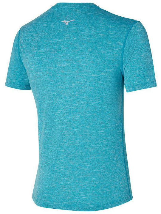 Mizuno Core Men's Athletic T-shirt Short Sleeve Blue