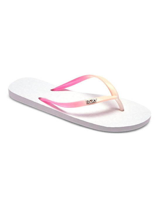 Roxy Women's Flip Flops White