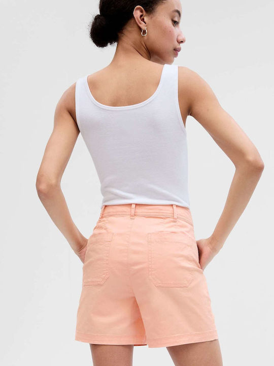 GAP Women's High-waisted Shorts Orange
