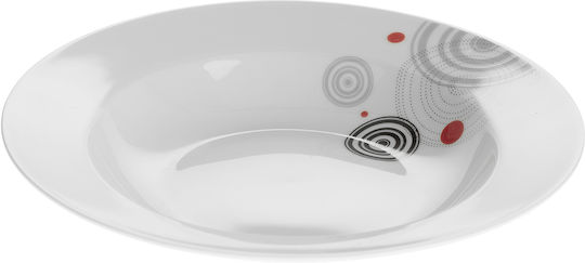 Secret de Gourmet Instant Σερβίτσιο Πιάτων από Πορσελάνη Λευκό 18τμχ