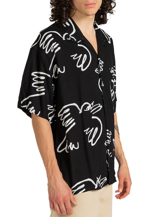 Resort Short-sleeved Shirt Black