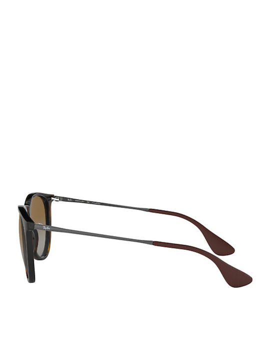 Ray Ban Erika Women's Sunglasses with Brown Tartaruga Frame and Brown Gradient Lens RB4171 710/T5