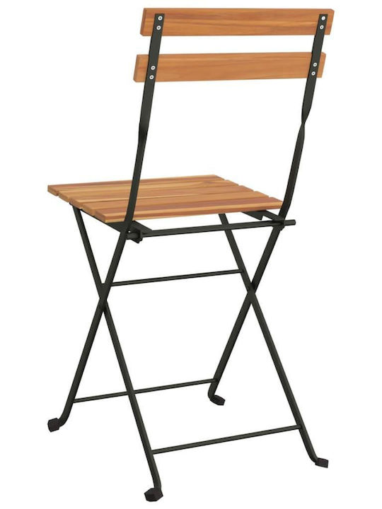 Scaun de Exterior Metalic Maro 2buc 39x45x79cm.