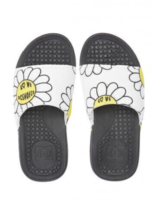 Bolsa Slides în Culoare Albă