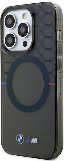 BMW Pattern Magsafe Back Cover Σιλικόνης Γκρι (iPhone 14 Pro Max)