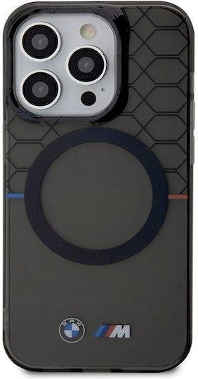 BMW Pattern Magsafe Back Cover Σιλικόνης Γκρι (iPhone 14 Pro Max)