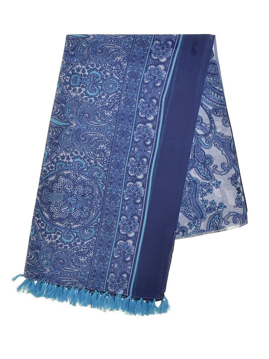 Ble Resort Collection Women's Scarf Blue 5-43-230-0240