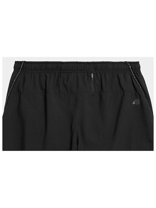 4F Sportliche Herrenshorts Schwarz