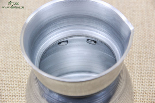 Briki aus Aluminium Νο6 in Silber Farbe