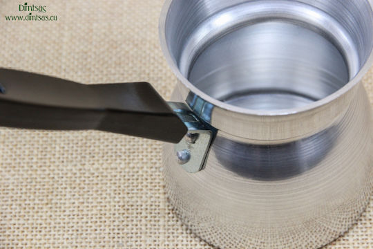 Briki aus Aluminium Νο2 in Silber Farbe
