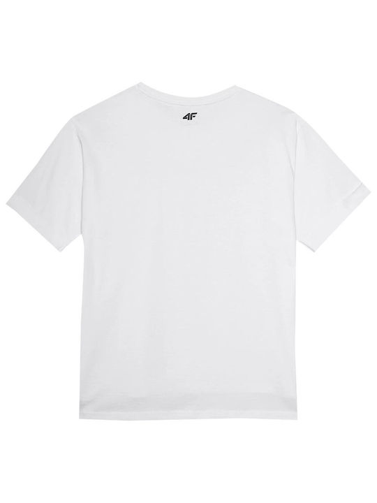 4F Γυναικείο T-shirt Λευκό
