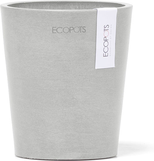 Ecopots Morinda Plant Pot Plastic Gray Ecopots Morinda Plant Pot Plastic Gray
