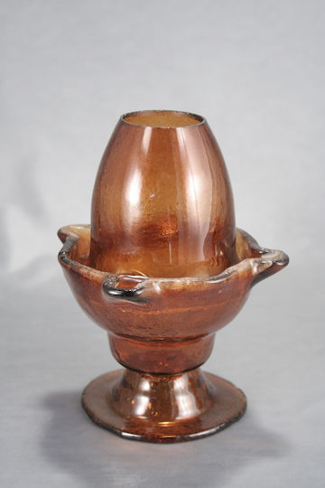 Επιτραπέζιο Καντήλι Γυάλινο 11x17cm F240-2