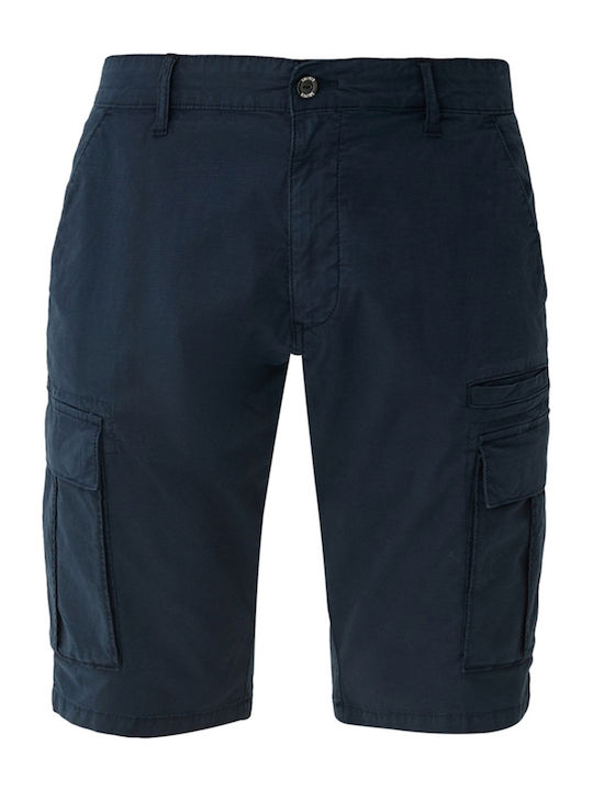 Red Label Ανδρική Βερμούδα Cargo Navy Μπλε