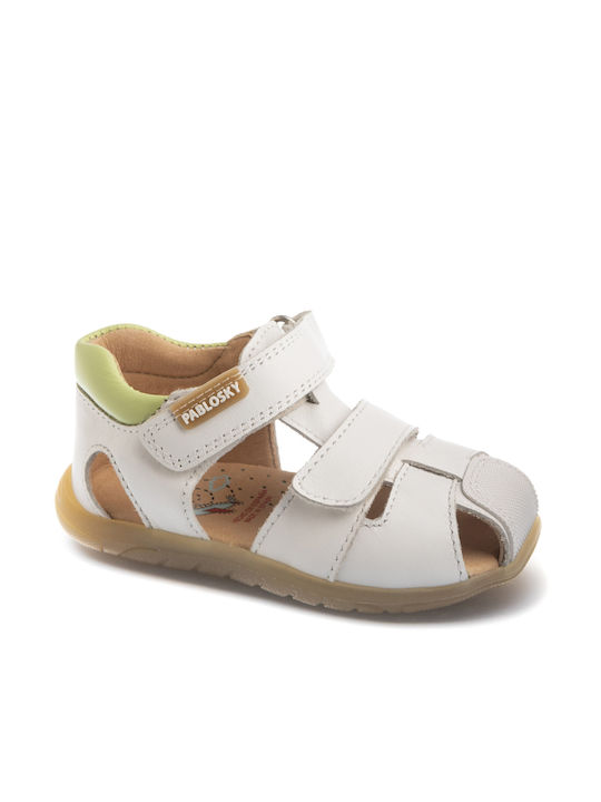 Pablosky Shoe Sandals Anatomic White