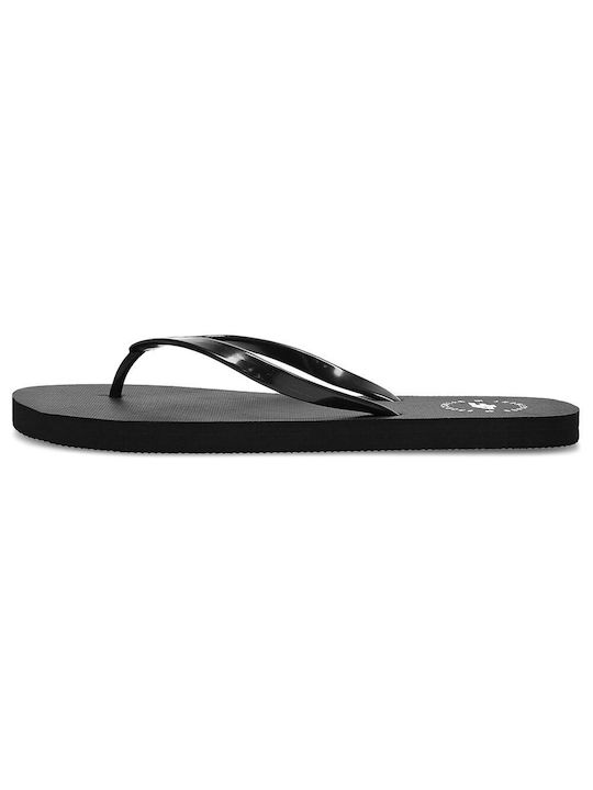 4F Frauen Flip Flops in Schwarz Farbe