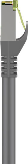 Goobay S/FTP Kat.8.1 Netzwerkkabel Ethernet 0.25m Grau
