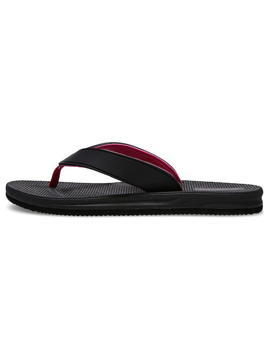 4F Frauen Flip Flops in Schwarz Farbe