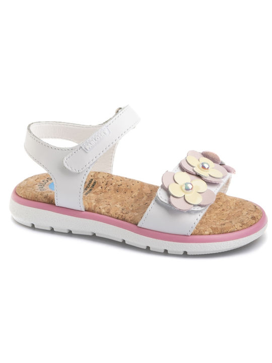 Pablosky Kinder Sandalen Anatomisch Weiß