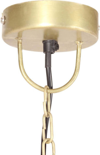 vidaXL Industrial Hängelampe Bronze Glocke mit Fassung E27 42x52cm.