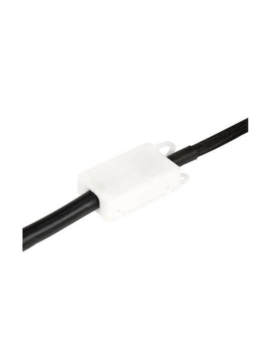 vidaXL Industrial Pendant Light White Bell with Socket E27 32x41cm