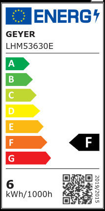Geyer Λάμπα LED 5.5W για Ντουί GU5.3 και Σχήμα MR16 Θερμό Λευκό 450lm